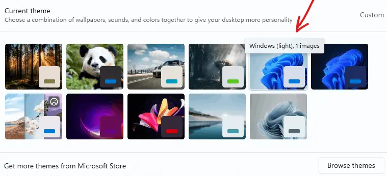 windows 11 themes personalization