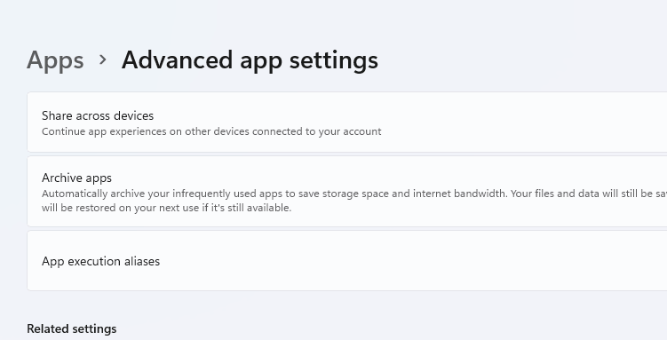 "choose where to get apps" is missing in s-mode