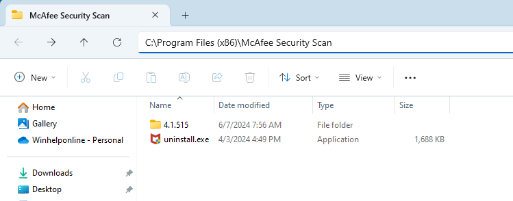 mcafee-security-scan-plus uninstall.exe