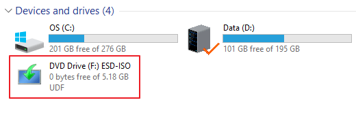 mount iso powershell - this pc drive letter
