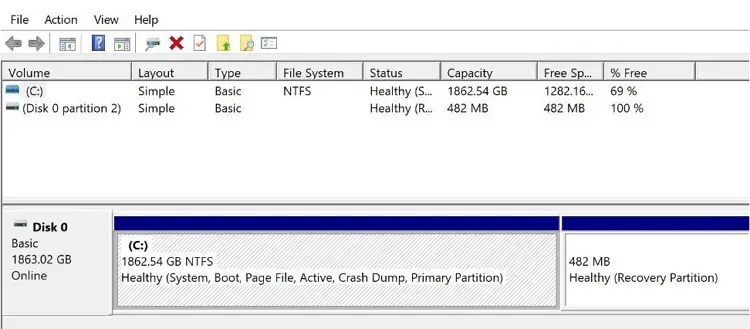 mbr2gpt- Cannot find OS partition