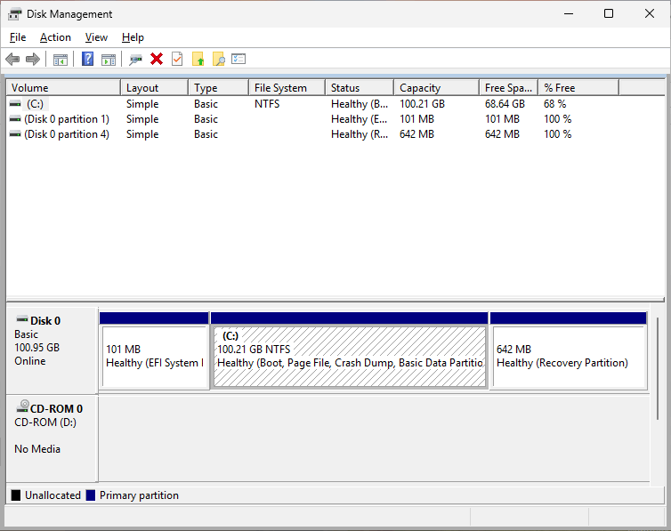 resize efi partition using aomei free version