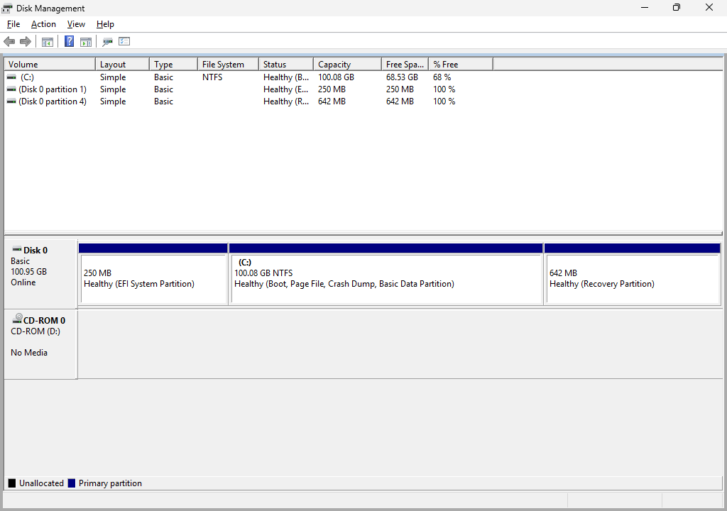 resize efi partition using aomei free version