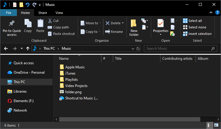 white line appears under the address bar in file explorer