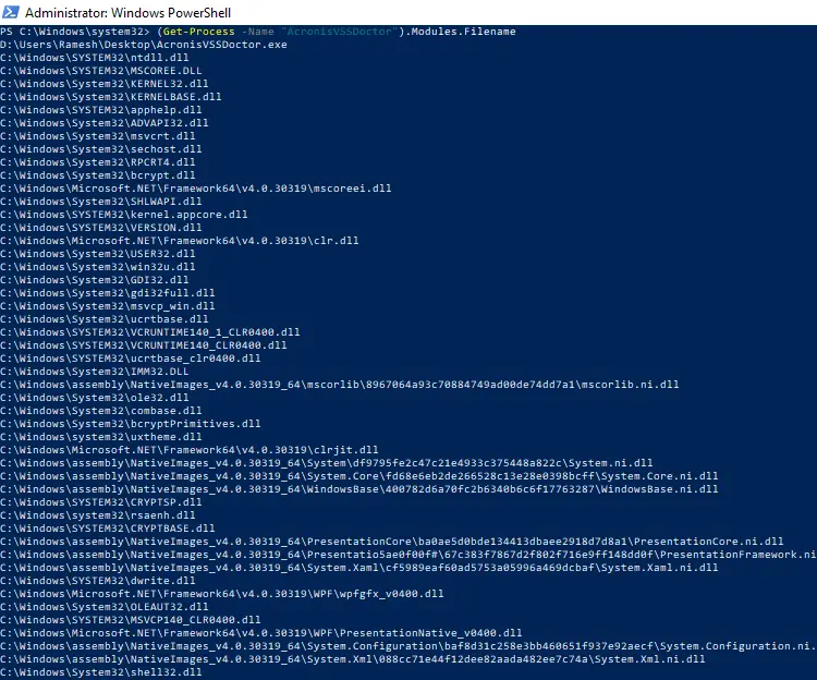 determine if a program uses .net framework