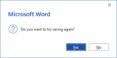 legacy office files open read-only error