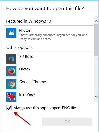 cannot change default apps