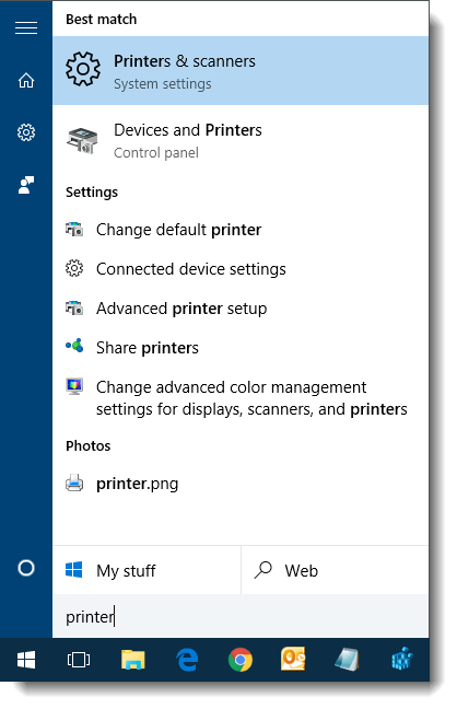 windows 10 change default printer windows 10 change default printer